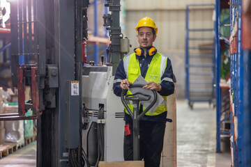 Forklift operator maneuvers, distributes, repositions goods. Stays updated on operational protocols