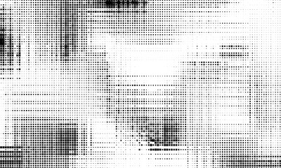 Dot pattern. Subtle fades dots pattern. Halftone faded grid. Small point fadew texture. Digital black fading points isolated on white - obrazy, fototapety, plakaty