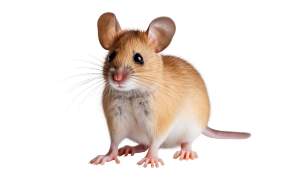 Mouse Isolated on Clear Background