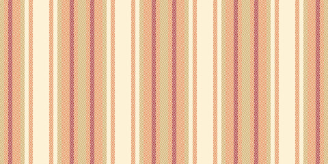 Obraz premium Independence day stripe lines vector, fantasy background textile pattern. Striped seamless vertical texture fabric in papaya whip and orange colors.