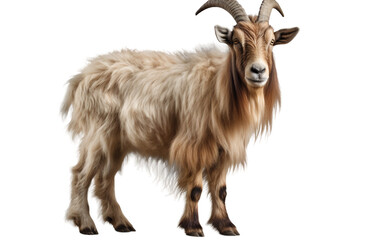 Goat Isolated on Clear Background