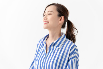 Fototapeta premium 爽やかな女性 ポートレート