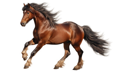 Horse Isolated on Clear Background