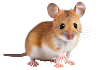 Mouse Isolated on a Transparent Canvas