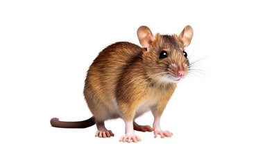 Rat Isolated on Clear Background