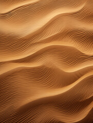 Fototapeta na wymiar Desert Aesthetics: Textured Dune Ripples