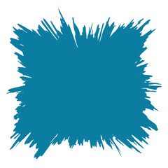 Abstract Grunge brush stroke hand drawn  illustration Bordervector 