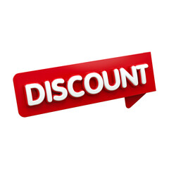 discount sale tags 3d number concept discount promotion sale offer price sign