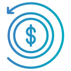Fototapeta premium Refund Icon