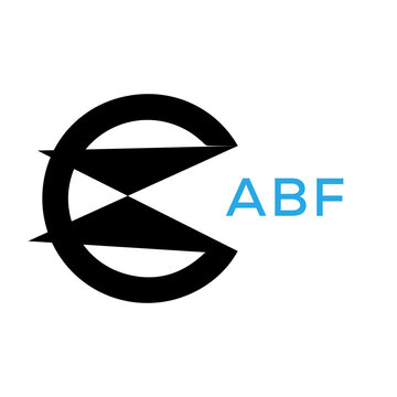 ABE Letter logo design template vector. ABE Business abstract connection vector logo. ABE icon circle logotype.
