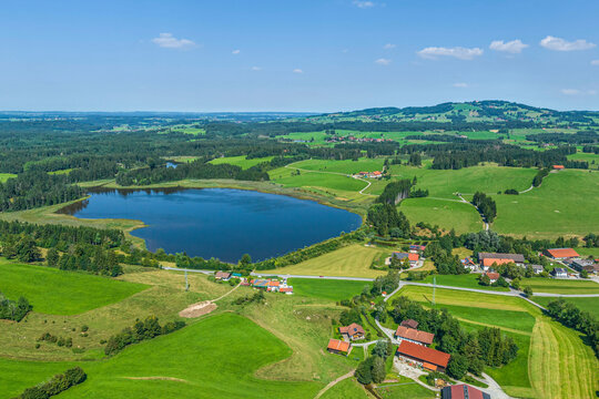 Sommer im Allg&auml;uer Alpenvorland rund um den Sameisterweiher