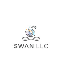 Obraz premium swan logo