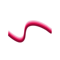 Multicolored Line Decoration Element