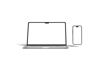 Laptop and Smartphone Mockup