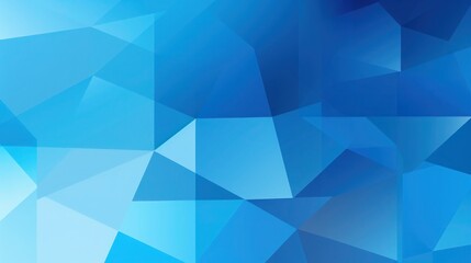 Obraz premium abstract blue background with triangles
