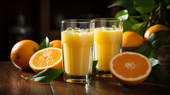 healthy eating diet and drinks concept orange juice