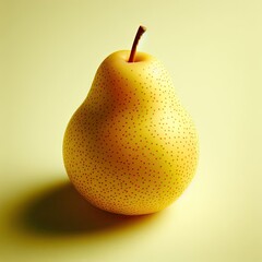 pear on white background