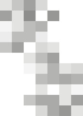 Abstract minimalist grey illustration with squares useful as a background