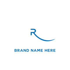  R logo, R, R letter vector icon. R letter logo design for fashion and beauty and spa company.
