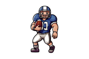 American Football Player (PNG 10800x7200)