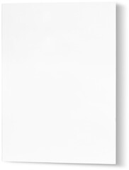 Close up view isolated white paper on plain background suitable for your element project.