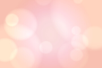 柔和なピンクのボケ背景