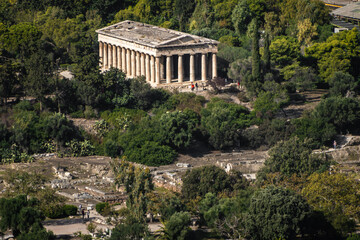 Fototapeta na wymiar ruins of greek temple