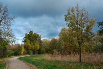 Herbst im Stadtpark: der 