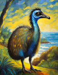 Obraz premium ostrich