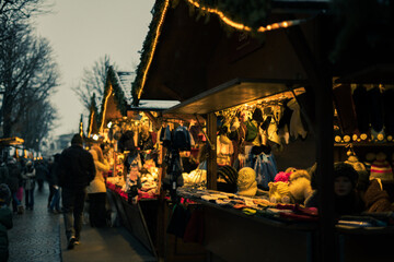 Christmas fair in Italy