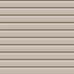 Beige Plastic or Wooden Siding. Seamless Texture