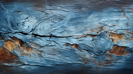 Old Weathered Rotten Cracked Knotted Coarse Wood