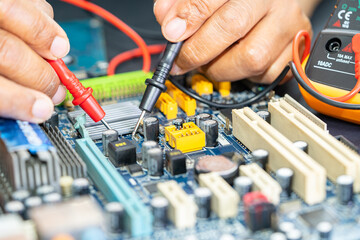 Repairing and upgrade circuit mainboard of notebook, electronic, computer hardware and technology...