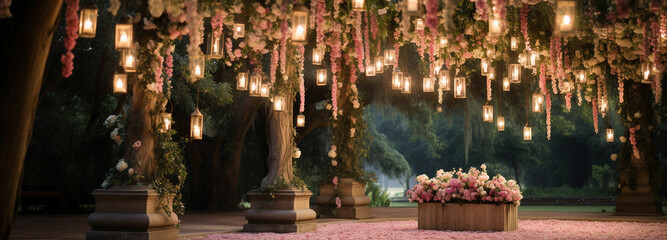 Host the wedding ceremony and reception in a picturesque garden.