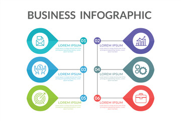 modern infographics infographic template