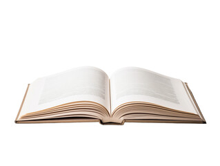 Fototapeta premium open book isolated on white