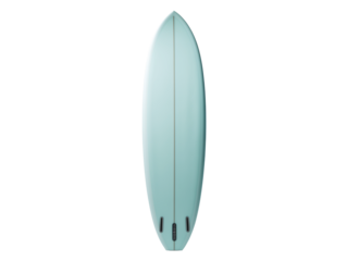 surf board isolated on white