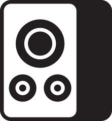 Audio Loudspeaker Icon
