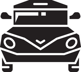 Car Front View Icon
