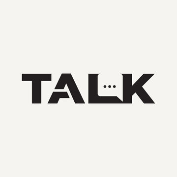 Talk Custom Logo Design