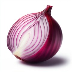 onion isolated on  simple background
