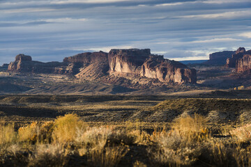 View From Copper Ridge to Canyons land, Moab, Utah, USA