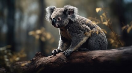 Obraz na płótnie Canvas Koala Kingdom: Discovering the Intricate Web of Life Supported by Koala-Inhabited Habitats.