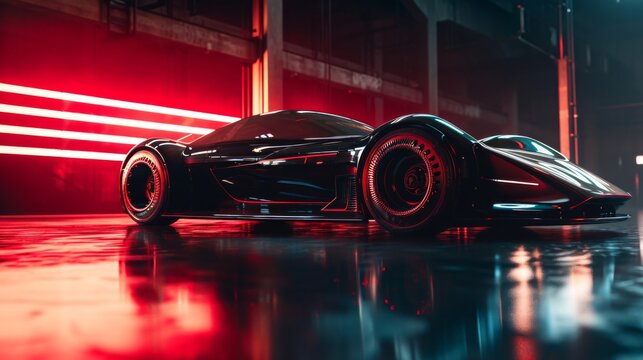 Futuristic Car: Speed & Innovation