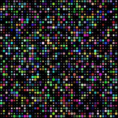 black and white dots