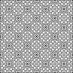 Abstract patterns.Abstract shapes from lines. Vector graphics for design. Black and white pattern.