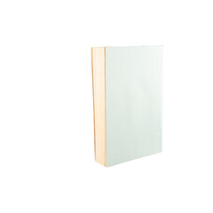 Standing Book Mockup Isolated Transparent