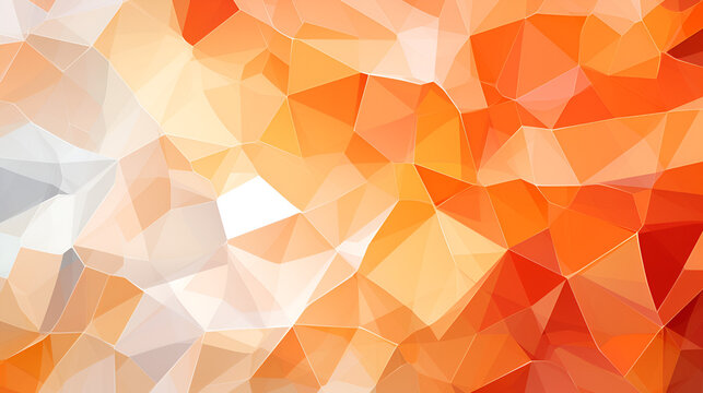 orange and white mosaic wallpaper, abstract wallpaper