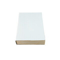 Closed Book Mockup Isolated Transparent