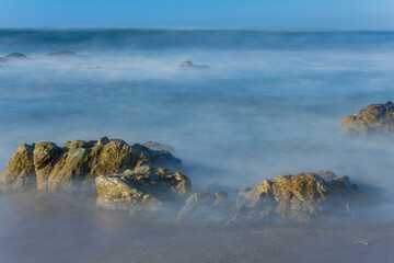 long exposure at the ocean